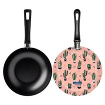 Jogo Frigideira Antiaderente 24cm e Wok 2,2l Starflon Max Tramontina Cozinha