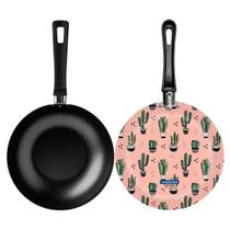 Jogo Frigideira Antiaderente 24cm e Wok 2,2l Starflon Max Jogo Frigideira Antiaderente 24cm e Wok 2,2l Starflon Max