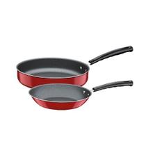 Jogo frigideira tramontina versalhes vermelho 2pcs