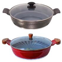 Jogo Frigideiras Antiaderente em Cerâmica Javali 30cm N02 Jogo Frigideiras Antiaderente em Cerâmica Javali 30cm N02