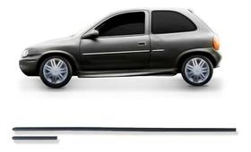Jogo Friso Lateral Corsa 2pts 1994 A 1999 Fino 4pcs Preto Jogo Friso Lateral Corsa 2pts 1994 A 1999 Fino 4pcs Preto