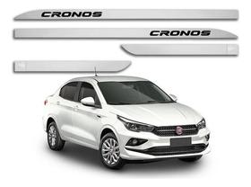 Jogo friso lateral cronos branco banchisa slim 4pcs 2409