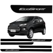 Jogo Friso Lateral Ecosport 2017 até 2024 Preto Bristol