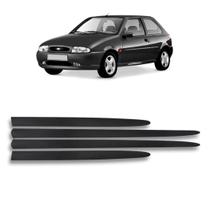 Jogo Friso Lateral Fiesta 2pts 1996 97 1998 1999 4pcs Preto Jogo Friso Lateral Fiesta 2pts 1996 97 1998 1999 4pcs Preto