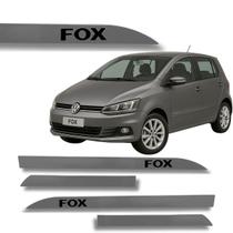 Jogo Friso Lateral Fox Ponta de Faca Grafia Cores Volks