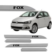 Jogo Friso Lateral Fox Prata Lunar Ponta de Faca Grafia
