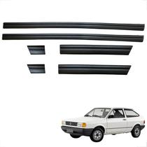 Jogo Friso Lateral Gol Cl 1987 88 89 90 91 A 1994 6pcs Preto