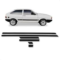 Jogo Friso Lateral Gol Cl 1987 88 89 90 91 A 1994 6pcs Preto Jogo Friso Lateral Gol Cl 1987 88 89 90 91 A 1994 6pcs Preto