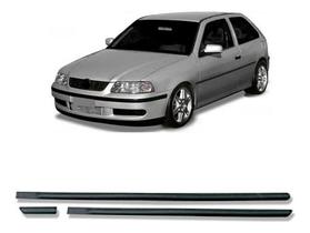 Jogo Friso Lateral Gol G3 2pts 1999 00 01 A 2003 6pcs Preto