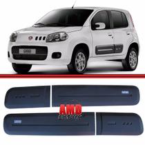 Jogo friso lateral novo uno 4 portas 10 a 18 cinza largo