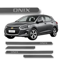 Jogo Friso Lateral Onix Ponta Redonda com Grafia Cores