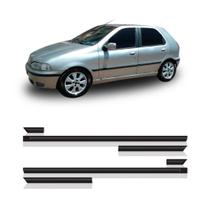 Jogo Friso Lateral Palio G1 1996 A 1999 4 Portas - 6 Peças