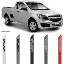 Jogo Friso Lateral Pintado Chevrolet Nova Montana 2011 2012 2013 2014 2015 2016 2017 2018 2019 Jogo Friso Lateral Pintado Chevrolet Nova Montana 2011 2012 2013 2014 2015 2016 2017 2018 2019