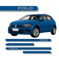 Jogo Friso Lateral Polo Azul Biscay Ponta Redonda com Grafia Jogo Friso Lateral Polo Azul Biscay Ponta Redonda com Grafia