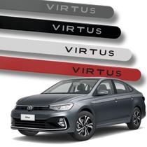 Jogo Friso Lateral Virtus Ponta Redonda Grafia Cores Volks