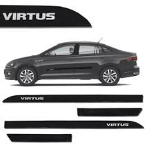 Jogo Friso Lateral Virtus Preto Ninja Jogo Friso Lateral Virtus Preto Ninja