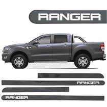 Jogo Friso Ponta Redonda Lateral Porta Ranger Original Grafia