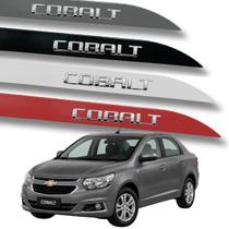 Jogo Friso Slim Lateral Chevrolet Cobalt Nome Relevo Cromada Cores:Prata Switchblade Jogo Friso Slim Lateral Chevrolet Cobalt Nome Relevo Cromada Cores:Prata Switchblade