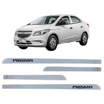 Jogo Friso Slim Lateral Chevrolet Prisma Original Grafia