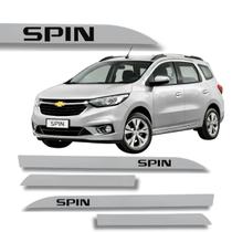 Jogo Friso Slim Lateral Chevrolet Spin Original com Grafia Cores