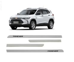 Jogo Friso Slim Lateral Chevrolet Tracker Original Grafia