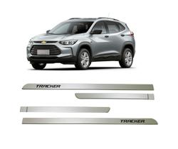 Jogo Friso Slim Lateral Chevrolet Tracker Original Grafia