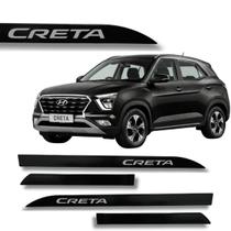 Jogo Friso Slim Lateral Hyundai Creta Original com Grafia Cores