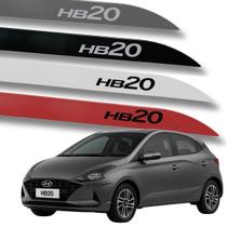 Jogo Friso Slim Lateral Hyundai HB20 Original Escolha a Cor