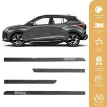 Jogo Friso Slim Lateral Para o Carro Kicks com Grafia Cores