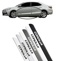 Jogo Friso Slim Lateral Toyota Corolla Original com Grafia Cores