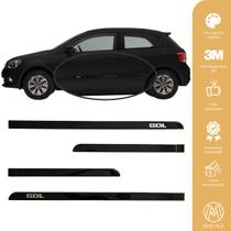 Jogo Friso Slim Lateral Volkswagen Gol Original com Grafia Cores