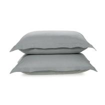 Jogo Fronha 2 Peças Algodão 200 Fios 50Cmx70Cm Tom Mineral