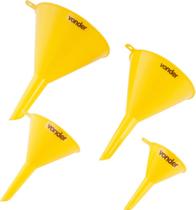 Jogo funil plástico com 4 peças fpv0004 Vonder