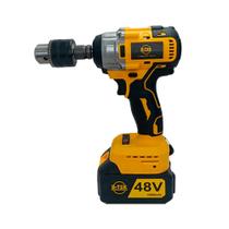 Jogo Furadeira Parafusadeira Chave de Impacto Sem Fio 48v Com Vários Acessório Jogo Furadeira Parafusadeira Chave de Impacto Sem Fio 48v Com Vários Acessório