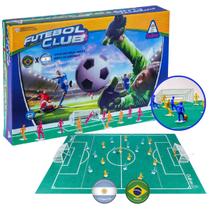 Jogo Futebol Club 2 Seleções Brasil X Argentina C/ Campo