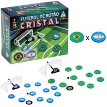 Jogo Futebol De Botão Cristal 2 Seleções Brasil X Argentina