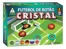 Jogo Futebol De Botão Cristal 6 Seleções - Gulliver