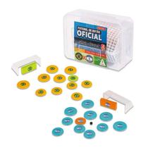 Jogo Futebol de Botão Oficial C/ Maleta 2 Times Brasil x Argentina Gulliver - 0580