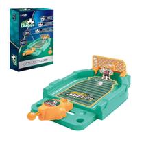 Jogo Futebol de Mesa Duelo de Pênaltis Tabuleiro de Brinquedo Interativo Para Crianças