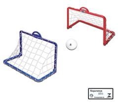Jogo Futebol Gol a Gol Braskit Mini Traves Dobraveis Rede Bola Supercraque Infantil