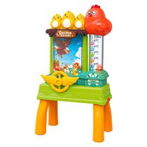 Jogo Galinha Pega Bolinha Com Luzes E Sons Música Brinquedo Interativo