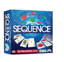 Jogo Game Tabuleiro Cartas Diversão Família Sequence Copag