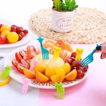 Jogo Garfinho Petisco Frutas Animais Bichinho 10pçs Bpa Free