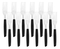 Jogo Garfo De Mesa Talher De Cozinha Fratelli Cores 12pçs Jogo Garfo De Mesa Talher De Cozinha Fratelli Cores 12pçs