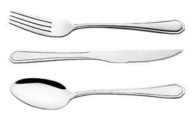 Jogo Garfo Faca Colher Inox 162 Talheres Bar Restaurante