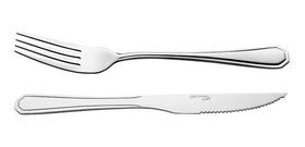 Jogo Garfo Faca Inox 12 Peças Bar/restaurante Buffet