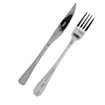 Jogo Garfo Faca Mesa Inox Home Restaurante Buffet 12 Peças