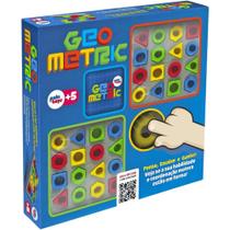 Jogo Geometric de Formas e Cores com Campainha