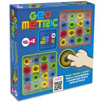 Jogo Geometric Pakitoys - jogo educativo que desafia sua destreza e coordenação motora.