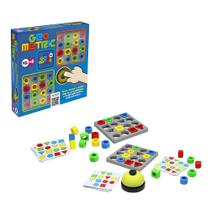 Jogo Geometric Tabuleiro De Cores De Formas Geométrica Encaixe Jogo Geometric Tabuleiro De Cores De Formas Geométrica Encaixe